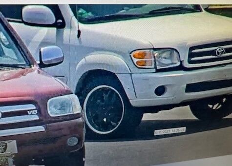 white car